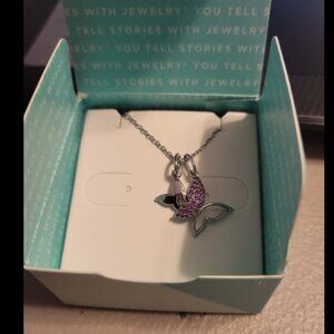 Origami Owl Better Together Butterfly necklace
